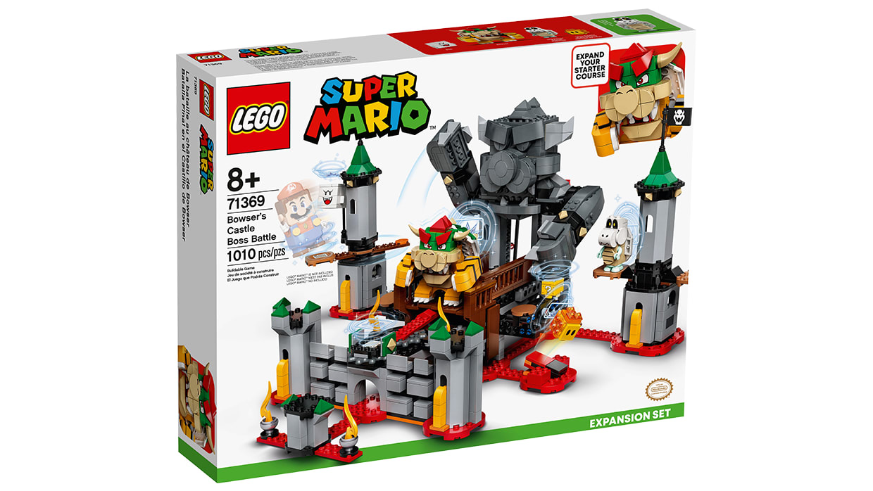 Bowser castle top lego mario